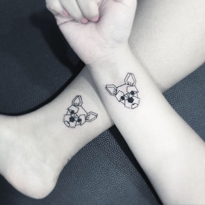 小清新自然美丽的图腾刺青