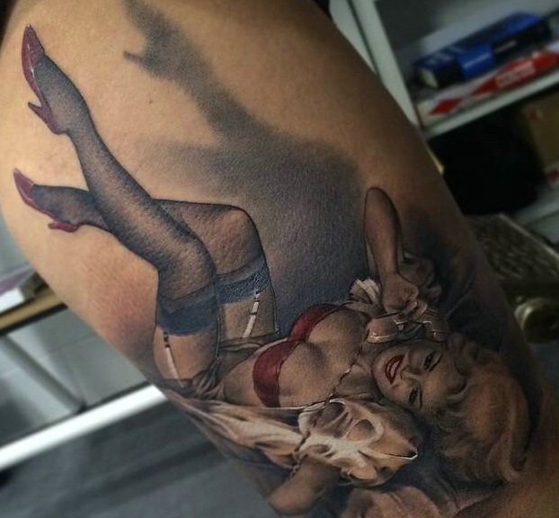 几款让人惊慌恐惧的3d图腾刺青