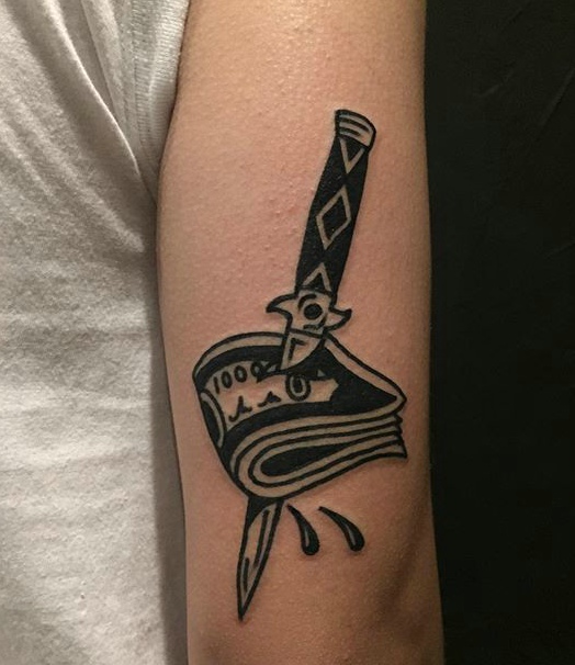 非常棒的百看不厌手臂个性纹身