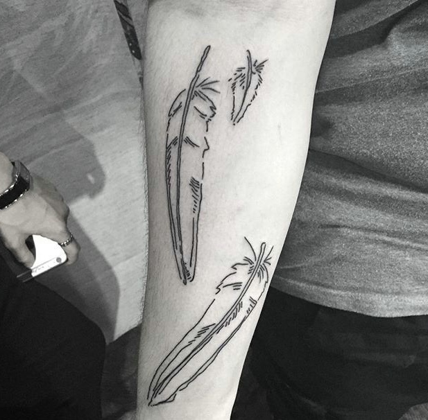 非常棒的百看不厌手臂个性纹身