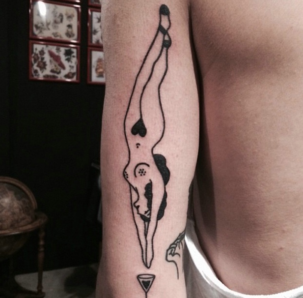 非常棒的百看不厌手臂个性纹身