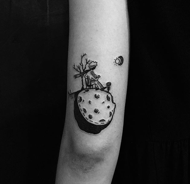 非常棒的百看不厌手臂个性纹身