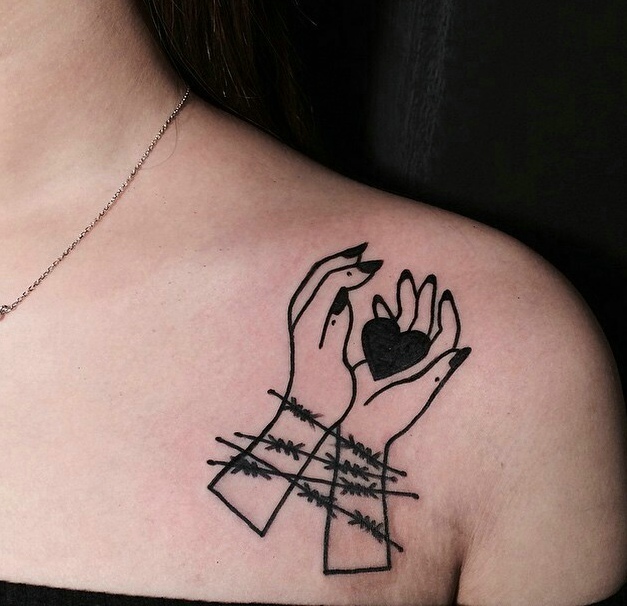 几款非常有意思的个性纹身