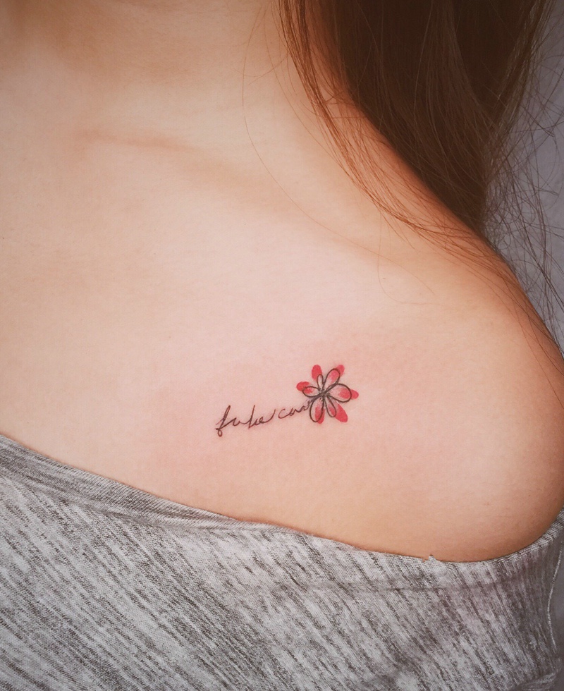 几款非常适合女生的小清新纹身