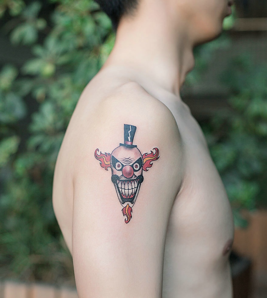 2015年最新潮流时尚的个性图腾纹身