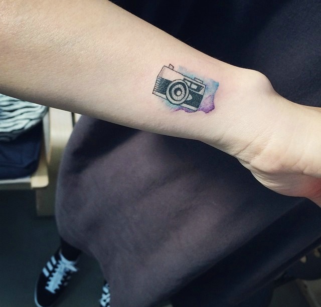 一组小清新又简单的小图案纹身