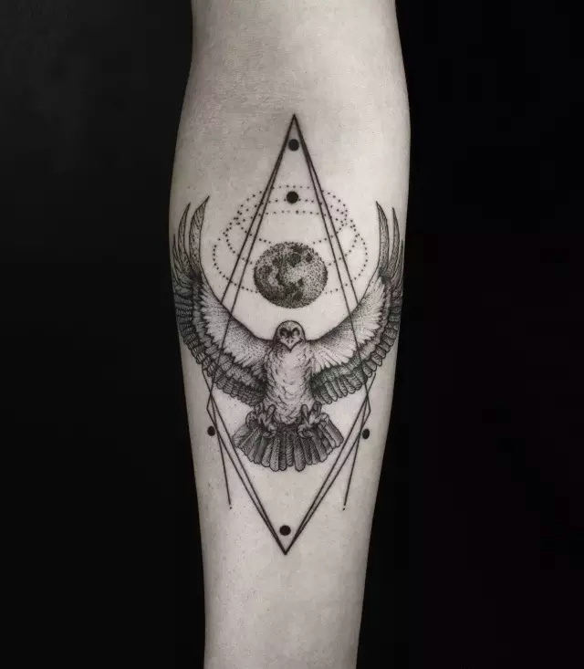 几款非常漂亮又精致的飞鸟刺青