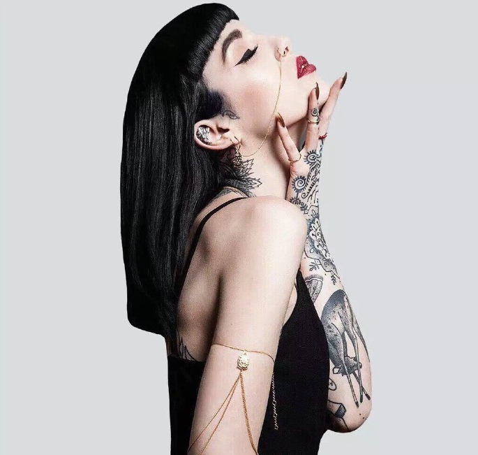 让人目目不忘的时尚图腾刺青