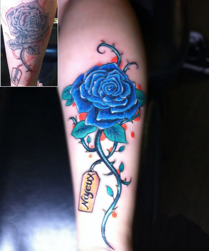 腿部旧玫瑰修改图