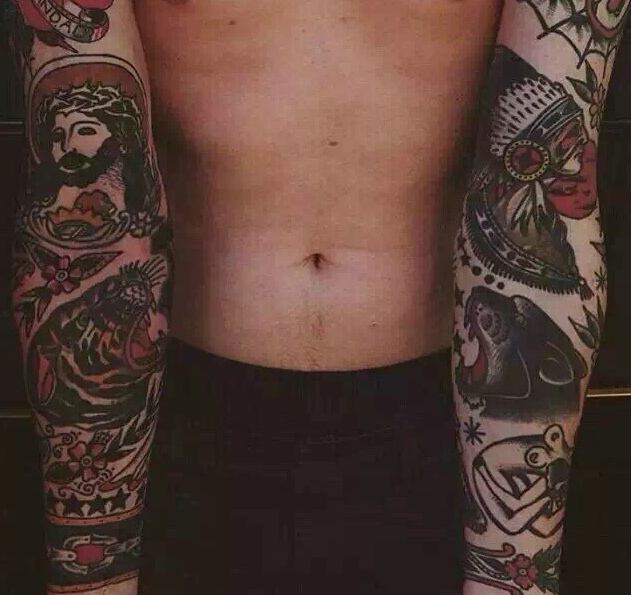 无法抗拒的一款霸气图腾刺青