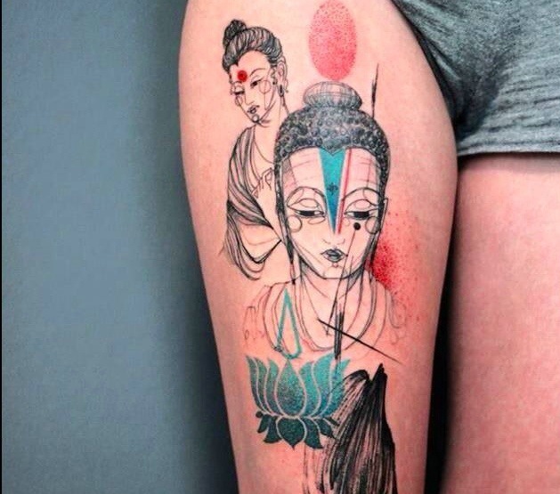 很有创意的几款个性图腾纹身