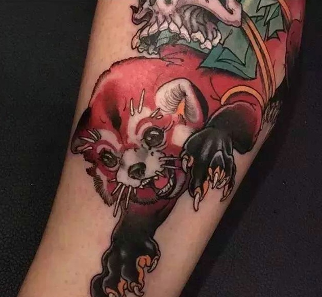 一组色彩迷人的另类图腾刺青