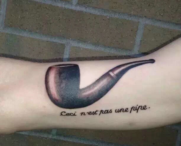 一组很有创意的另类烟筒图腾刺青