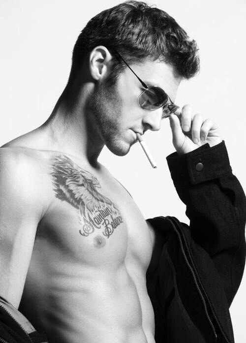 一组男明星的帅气纹身风采