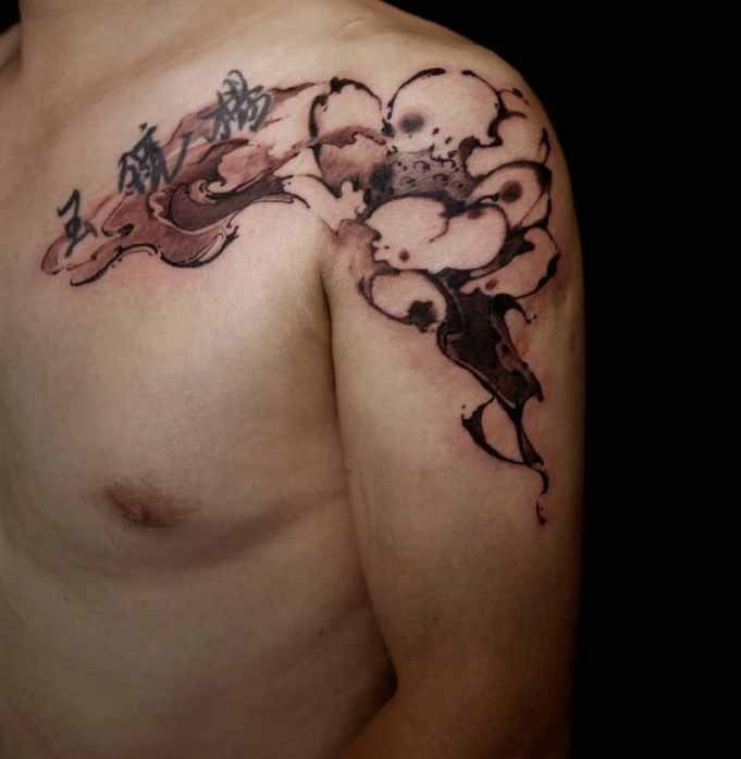 一组适合魅力男士的图腾纹身图案