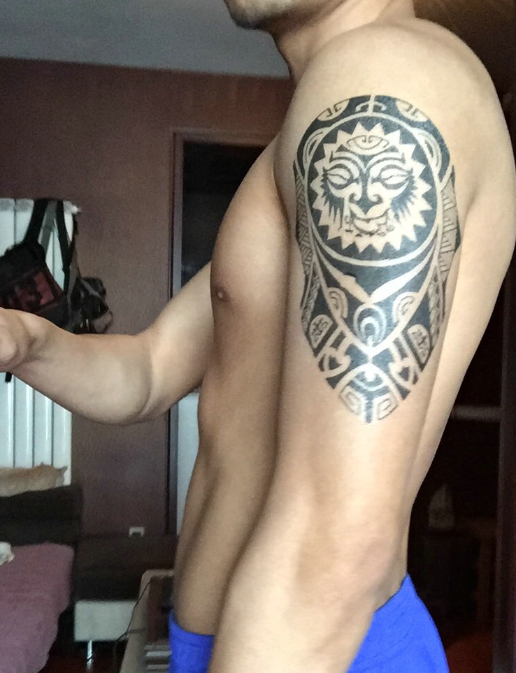 大臂图腾纹身图案魅力加分