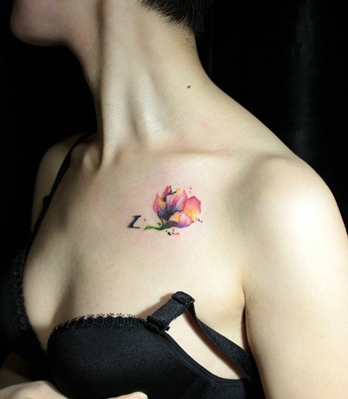 一组小清新女生的小图腾纹身图片