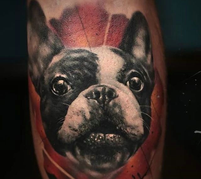 一组超级逼真的3d纹身图案