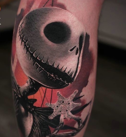 一组超级逼真的3d纹身图案