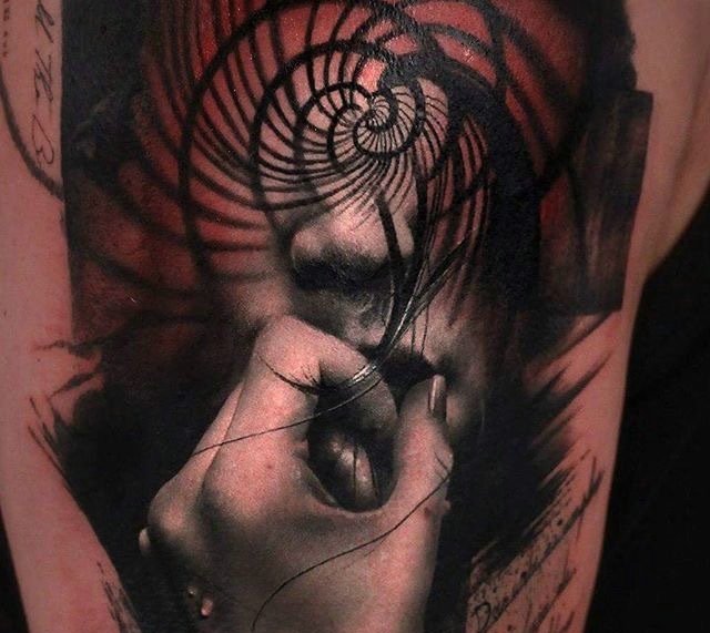 一组超级逼真的3d纹身图案