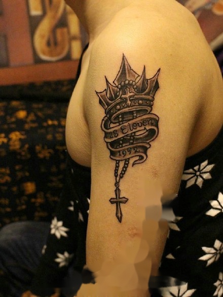 个性霸气男生纹身图案