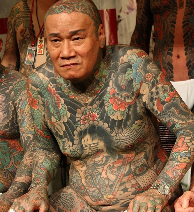 简直酷的不行的满身图腾纹身图案