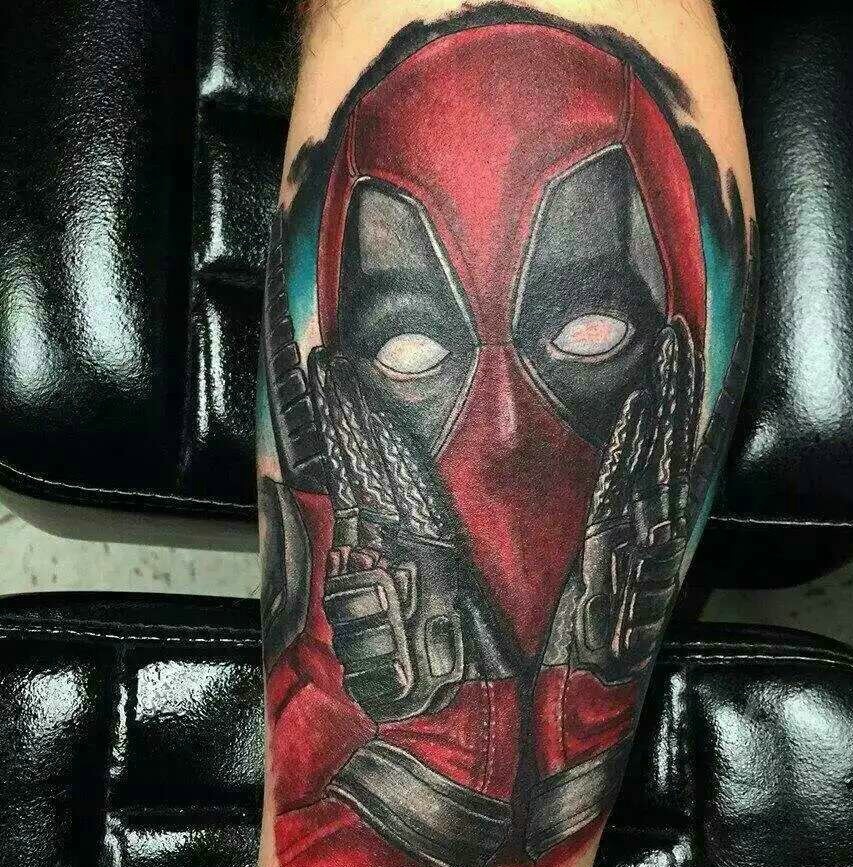 几款另类个性的彩色图腾纹身图案