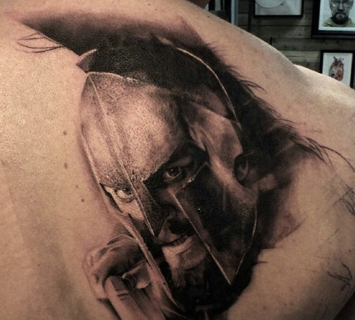 一组十分逼真的梦幻3d图腾纹身图片