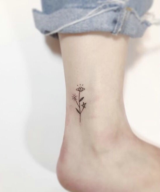 一组小清新又优雅的纹身图案