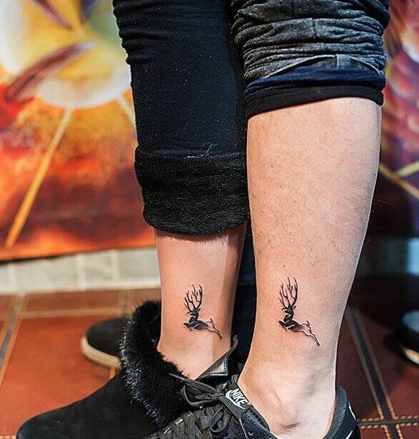 一组适合情侣的有意义纹身图案