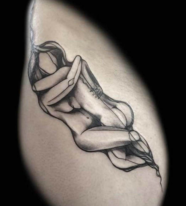 领款非常暴力的激情纹身图案