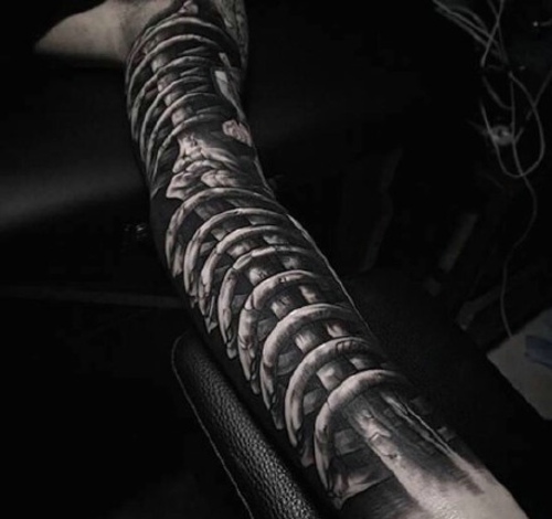 另类经典手臂纹身图案