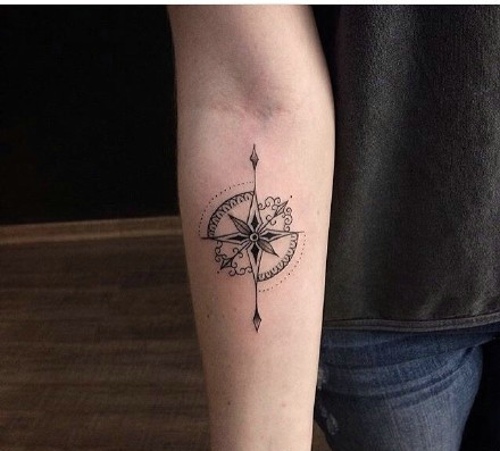 女生经典纹身图案