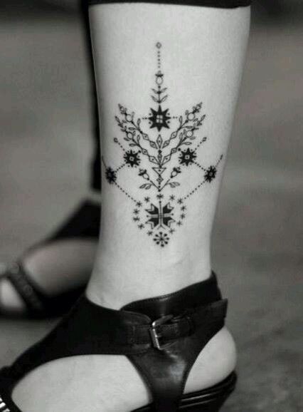 小清新图腾纹身图案