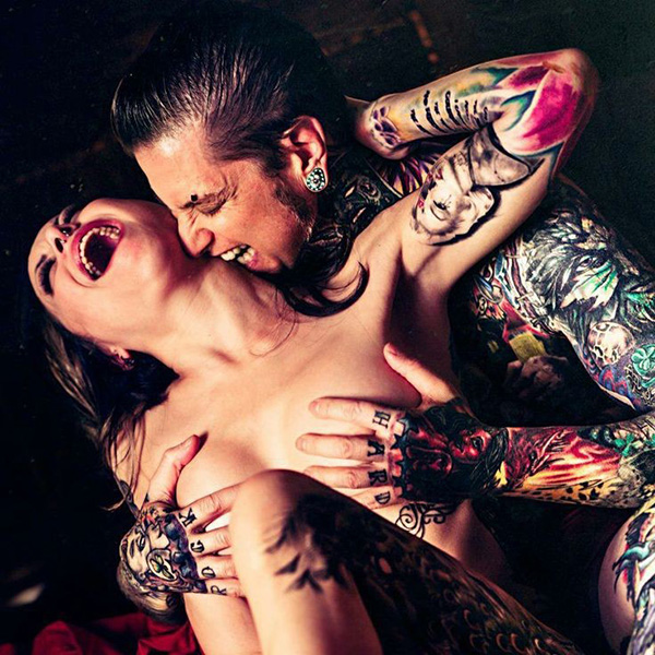 狂野的纹身图案