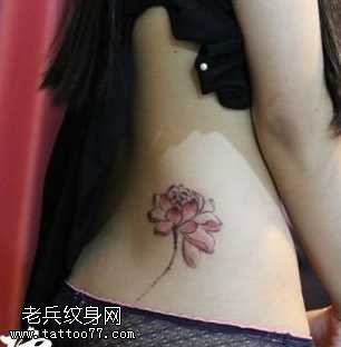好看的莲花纹身图案