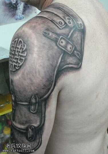 胳膊灰装装备纹身图案