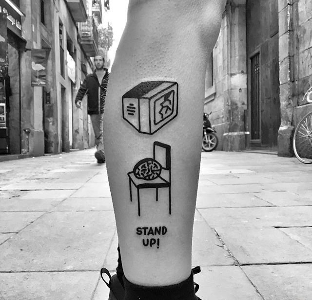 18款纯黑色纹身图案