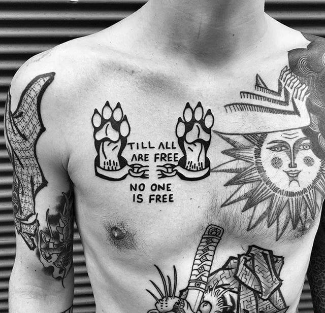 18款纯黑色纹身图案