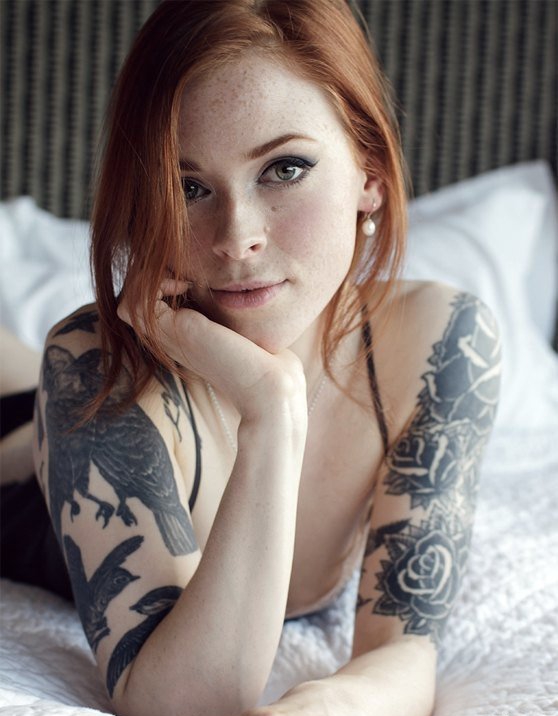 20款女性花臂纹身图片