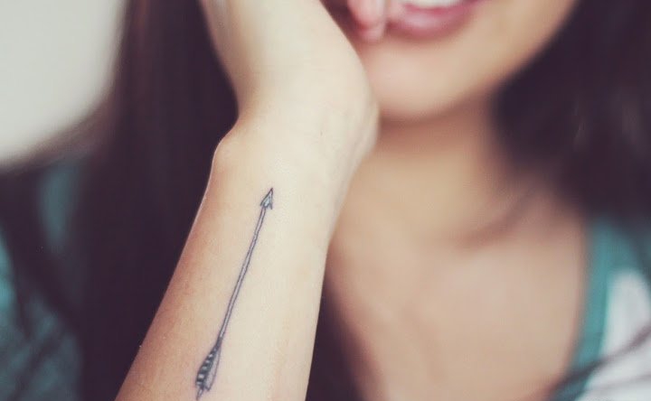 40款手臂上帅气的箭纹身图案