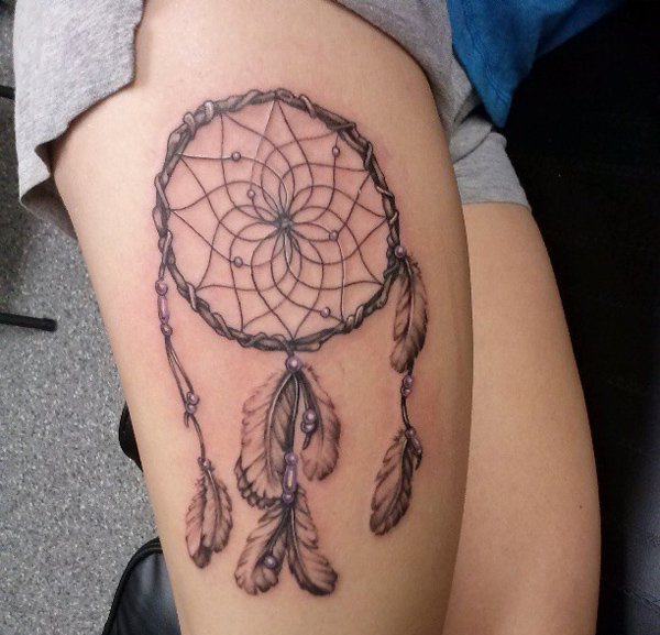 超性感的各种性感女生裙底纹身图案