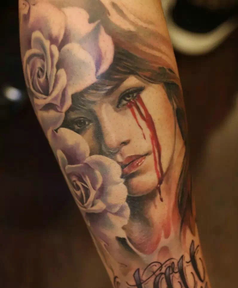 三款另类独特的3d图腾纹身刺青