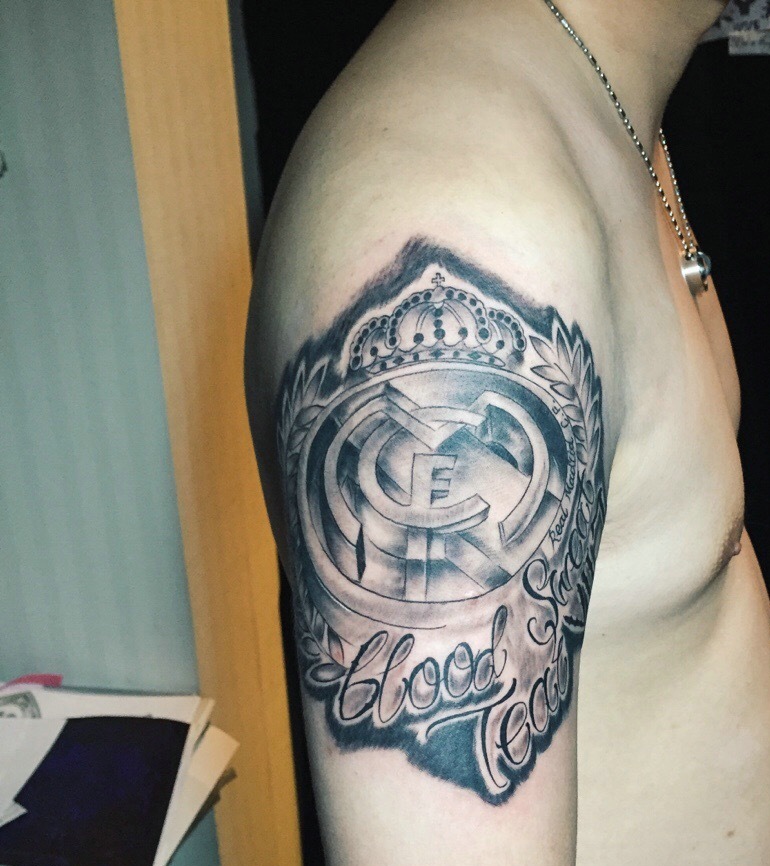 具有男人味的手臂图腾纹身图案