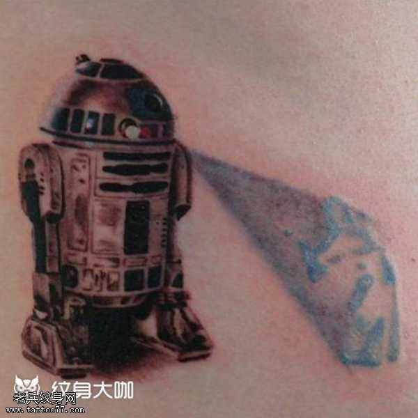 小机器纹身图案