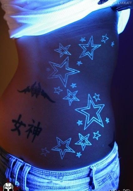 12款美妙的隐形纹身图案