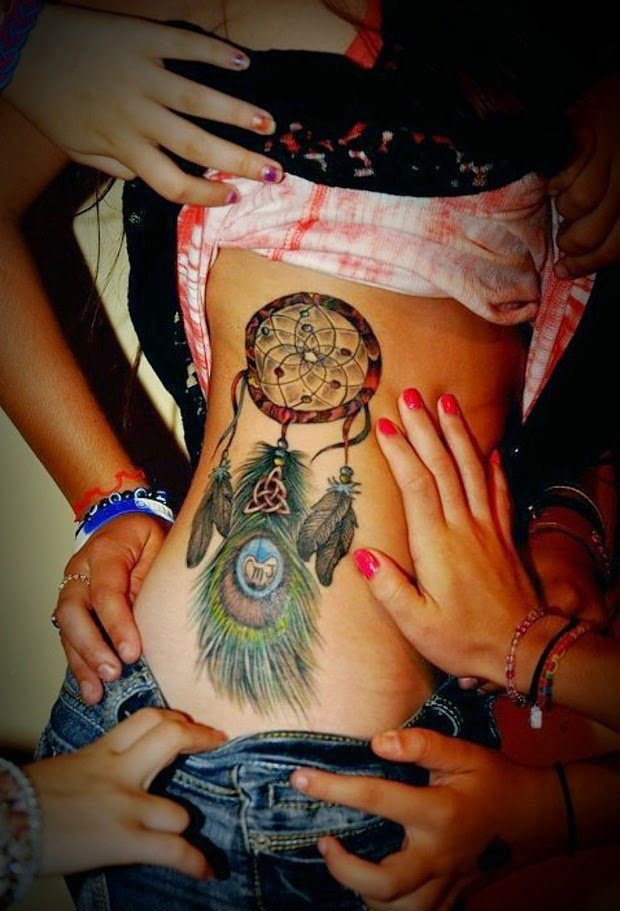 超性感的欧美纹身女