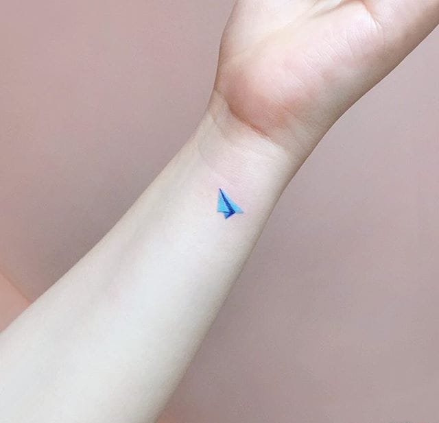 很清纯的小清新纹身图案