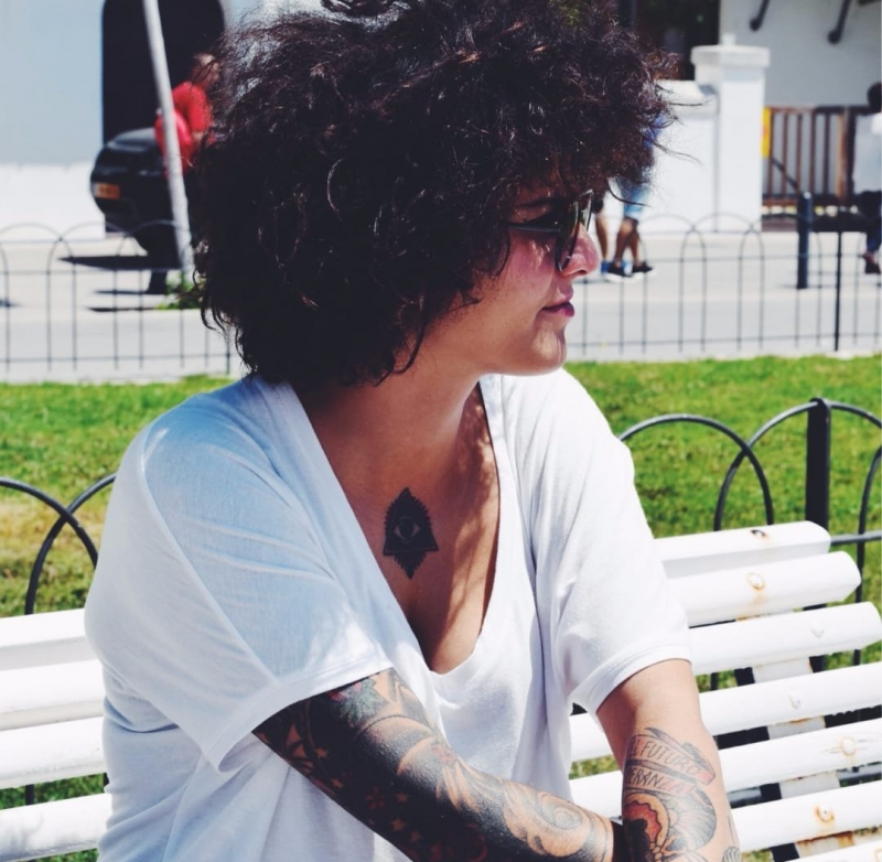 Manu大臂上帅气的部落图腾纹身图案