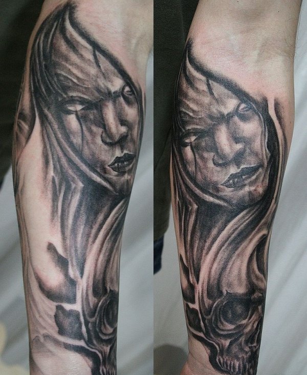 30款很酷的男士手臂纹身图案